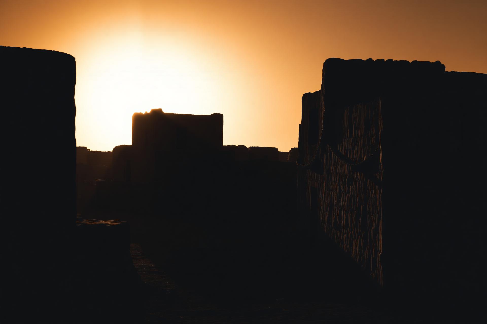 Diriyah at dusk